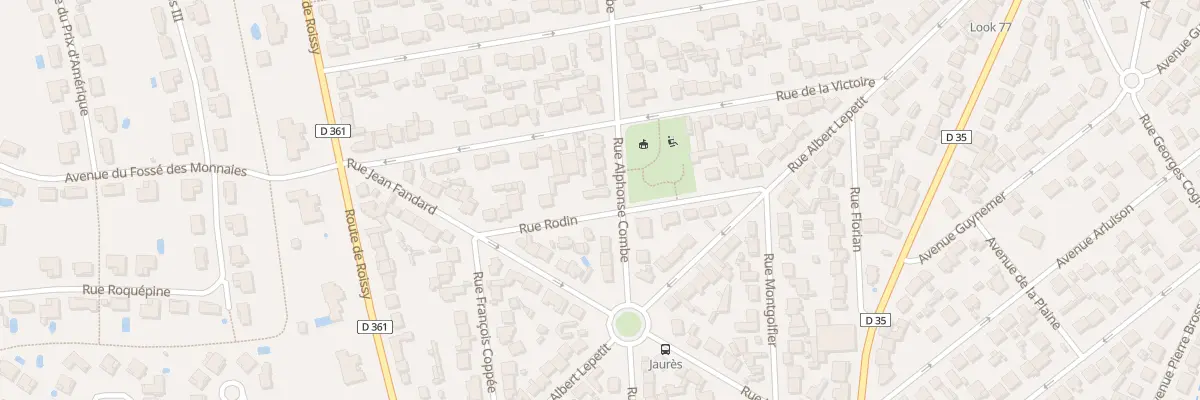 Plan du 51 Rue Alphonse Combe à Ozoir-la-Ferrière