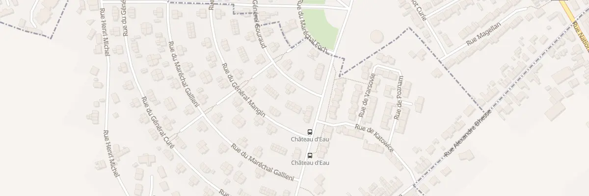 Plan du 54 Rue du Général Gouraud à Hersin-Coupigny