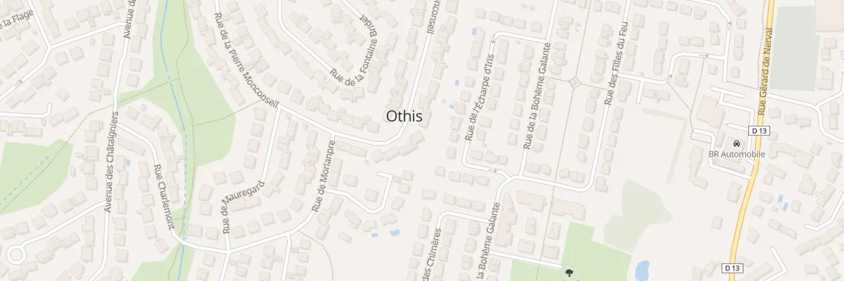 Plan du 50 Rue de la Pierre Mon Conseil à Othis