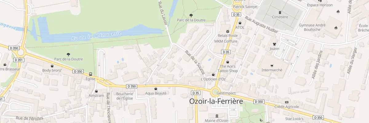 Plan du 3C Rue de la Source à Ozoir-la-Ferrière
