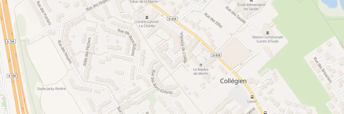 Plan du 4 Imp de Croissy à Collégien