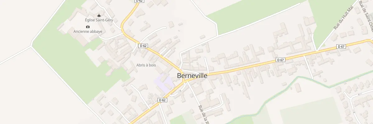 Plan du 1 Rue d’Arras à Berneville