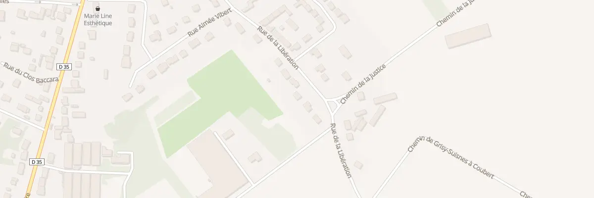 Plan du 38 Rue de la Liberation à Grisy-Suisnes