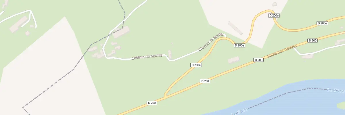 Plan du 5202 Les Cabotieres à Broquiès