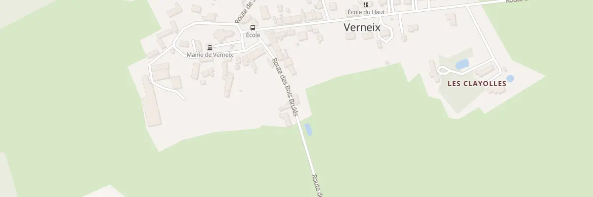 Plan du 15 Rte des Bois Brulés à Verneix