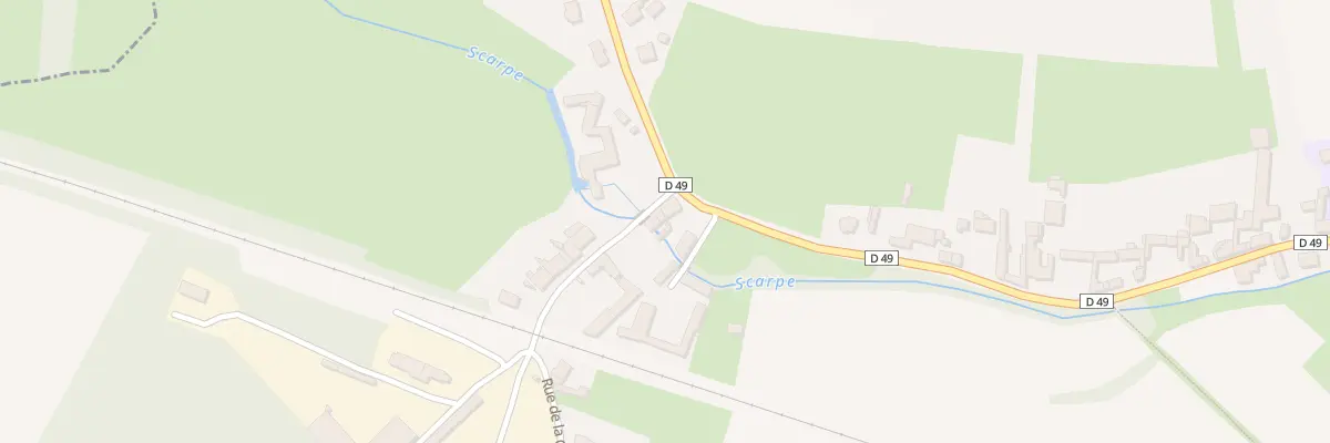 Plan du 19 Rue de la Gare à Mont-Saint-Éloi