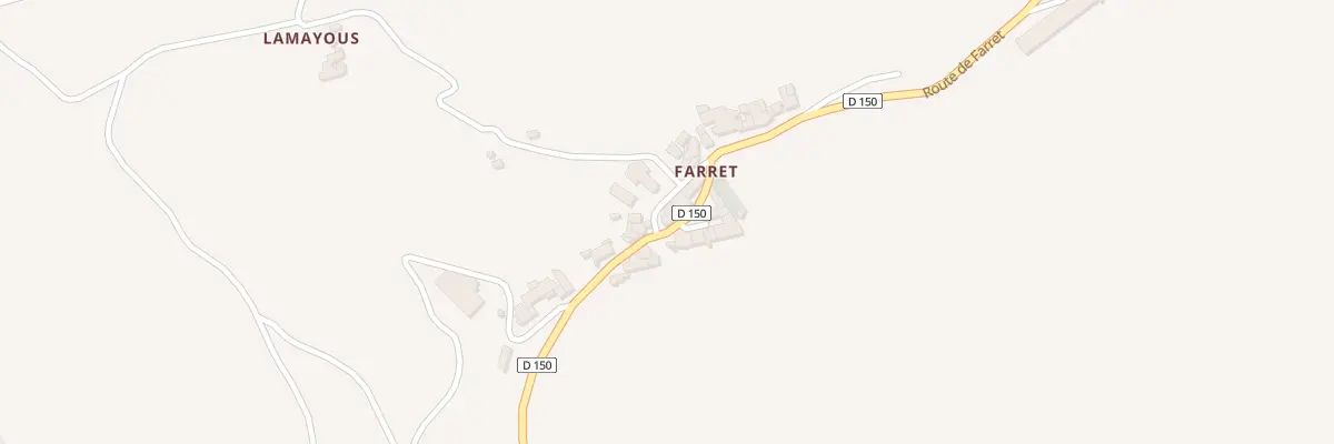 Plan du 5083 Farret à Saint-Juéry