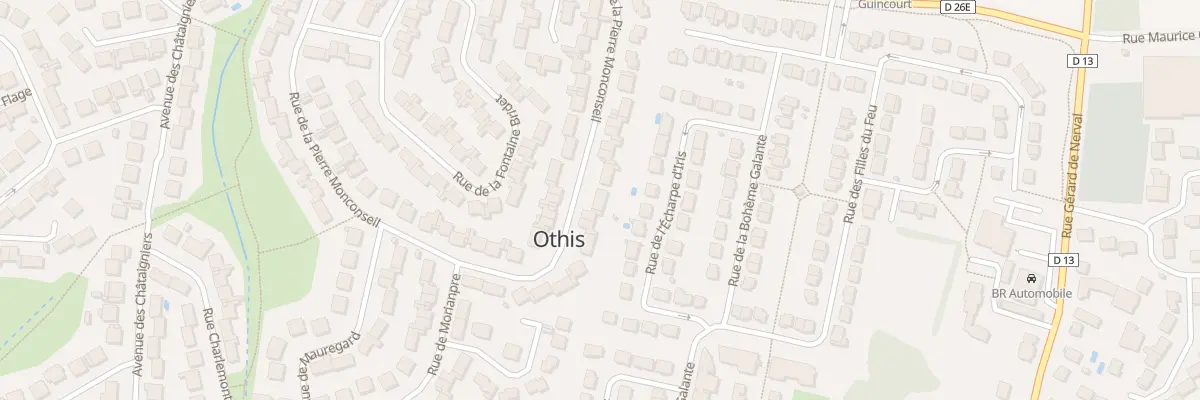Plan du 58 Rue de la Pierre Mon Conseil à Othis