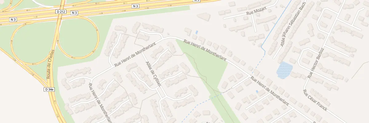 Plan du 9 Rue Ham des Erables à Claye-Souilly