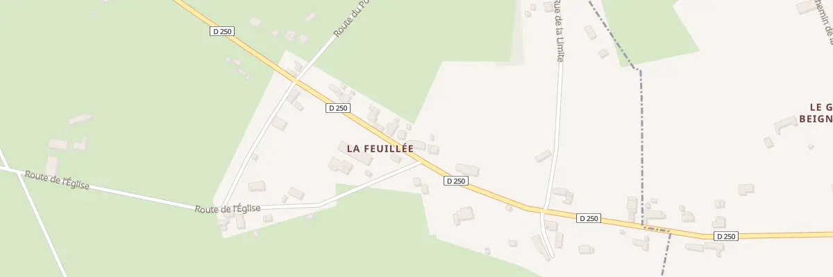 Plan du 5082 Baignereau à Braize