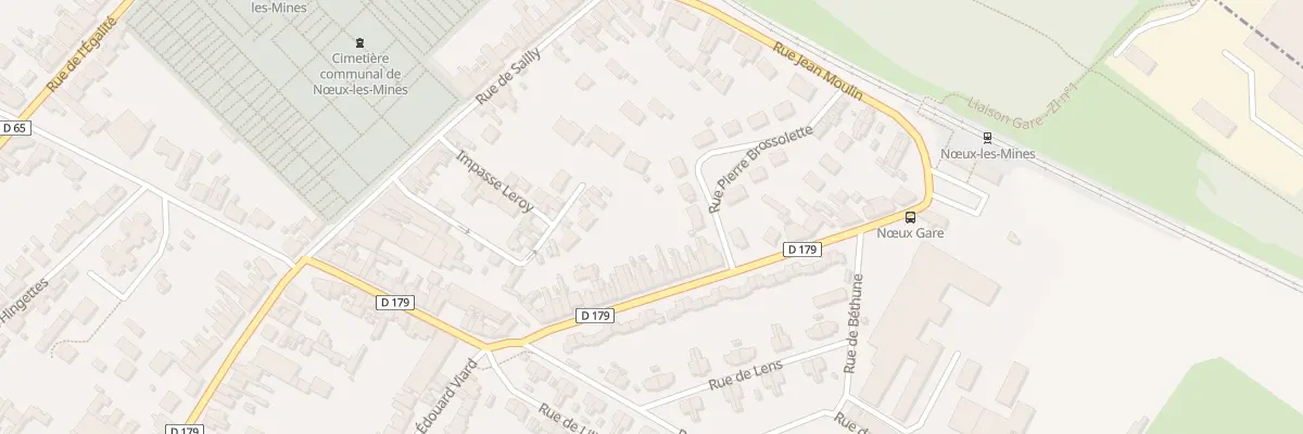 Plan du 71 Rue du Général Leclerc à Nœux-les-Mines