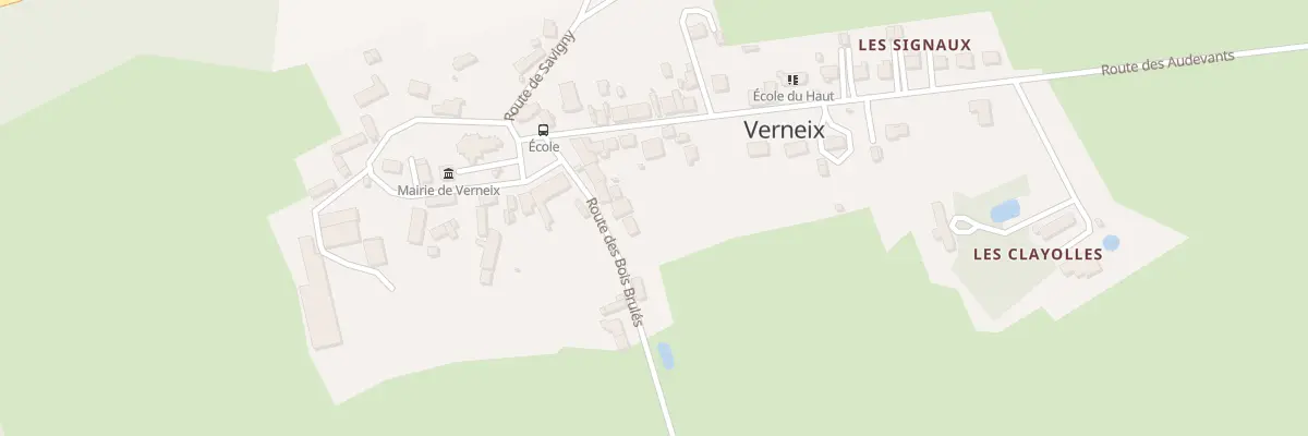 Plan du 7 Rte des Bois Brulés à Verneix