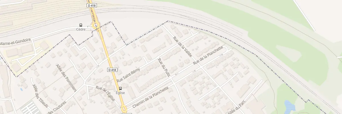Plan du 16 Rue Saint Remy à Collégien