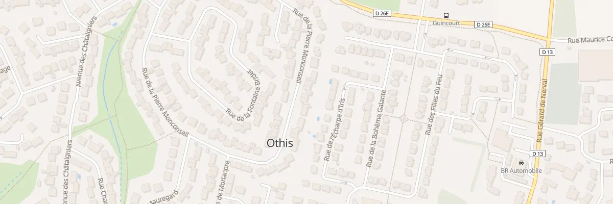 Plan du 62 Rue de la Pierre Mon Conseil à Othis