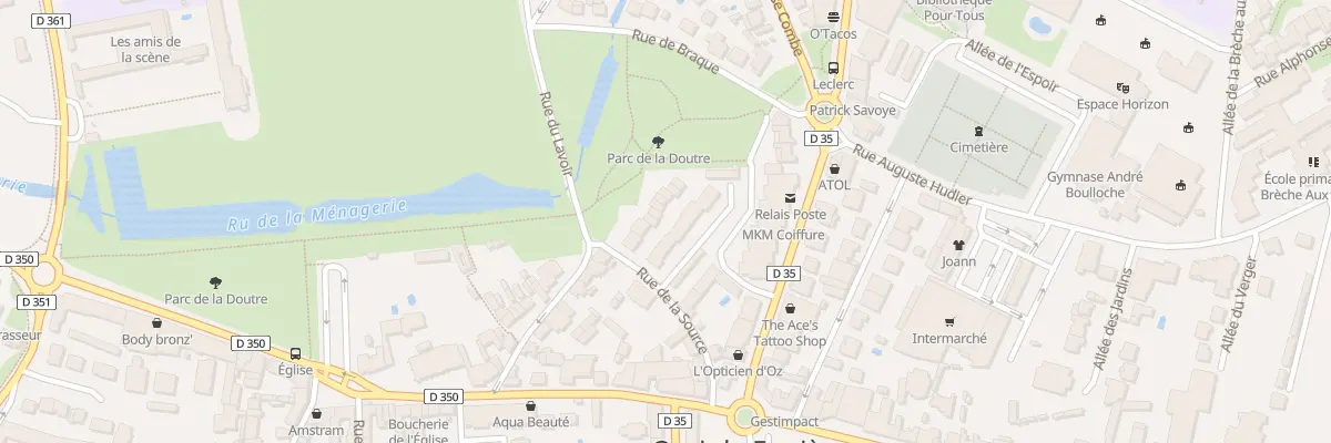 Plan du 18 Rue de la Source à Ozoir-la-Ferrière