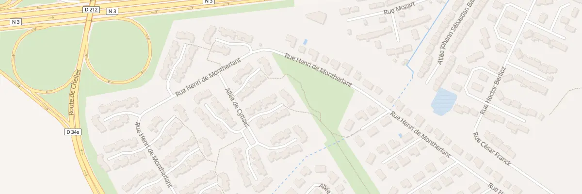 Plan du 8 Rue Ham des Erables à Claye-Souilly