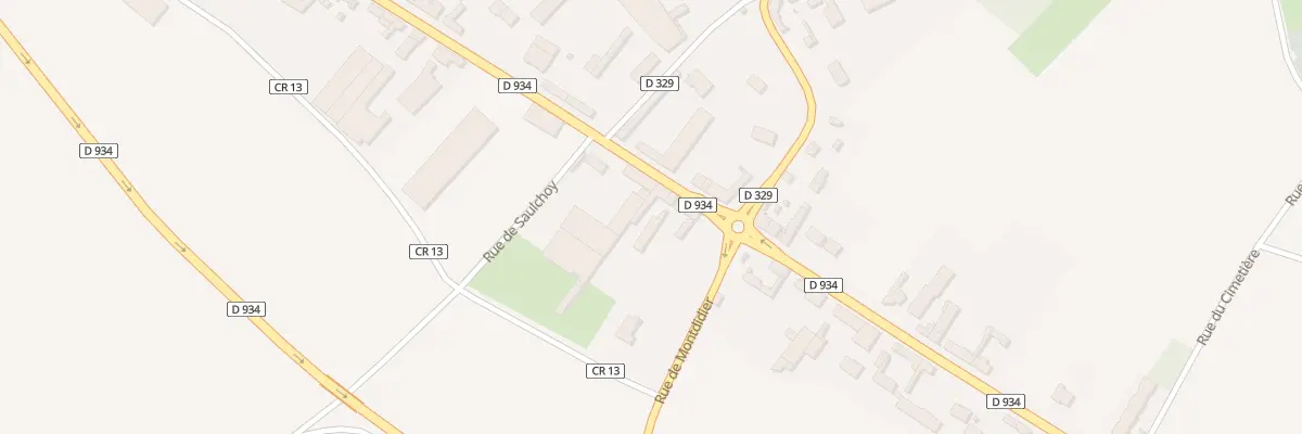 Plan du 33 Chs Brunehaut à Bouchoir