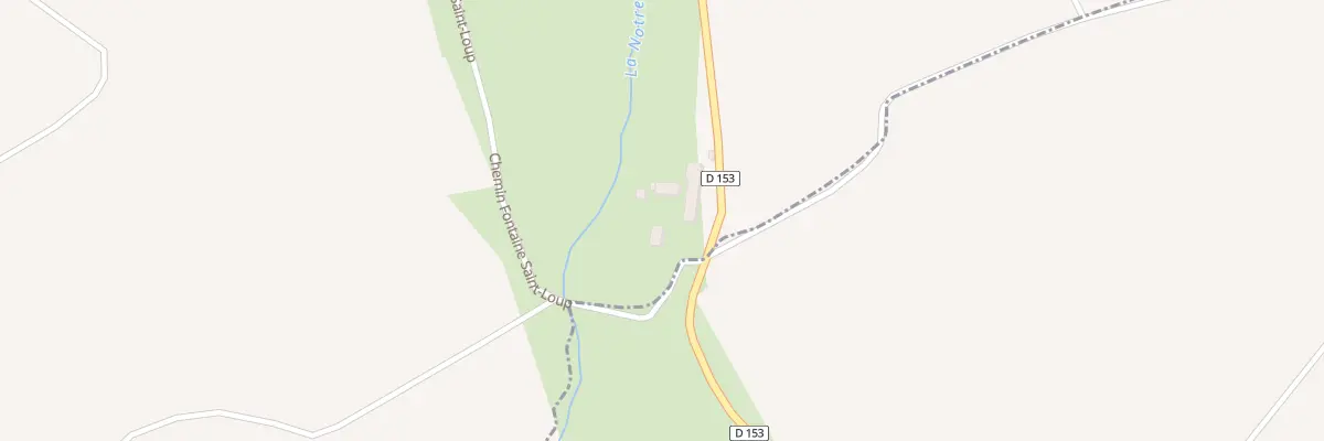 Plan du 1000 Rte de Pierrefitte à Cernoy-en-Berry