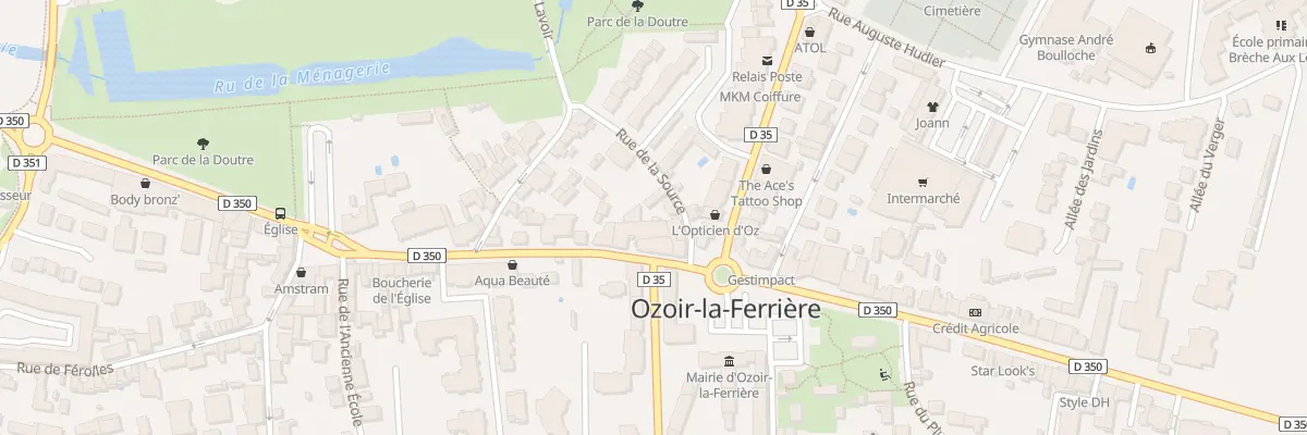 Plan du 3 Rue de la Source à Ozoir-la-Ferrière