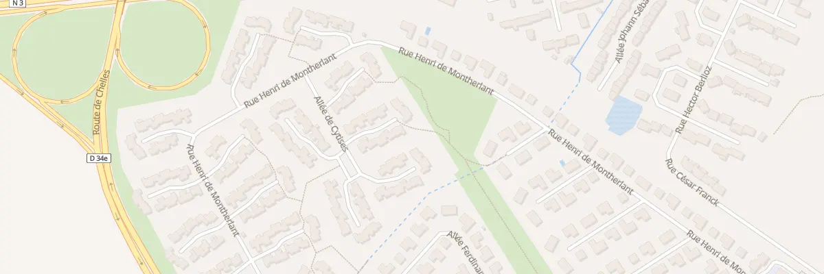 Plan du 6 Rue Ham des Erables à Claye-Souilly