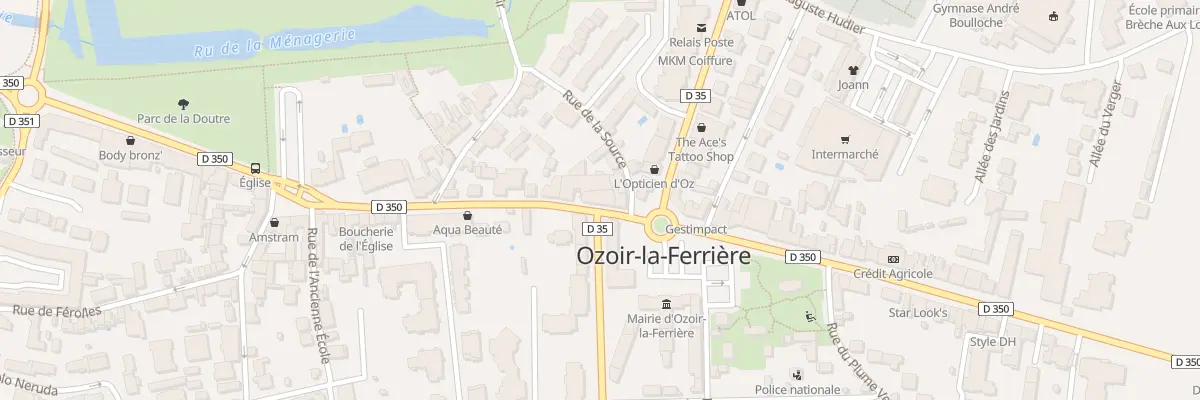 Plan du 50 Av du Général de Gaulle à Ozoir-la-Ferrière