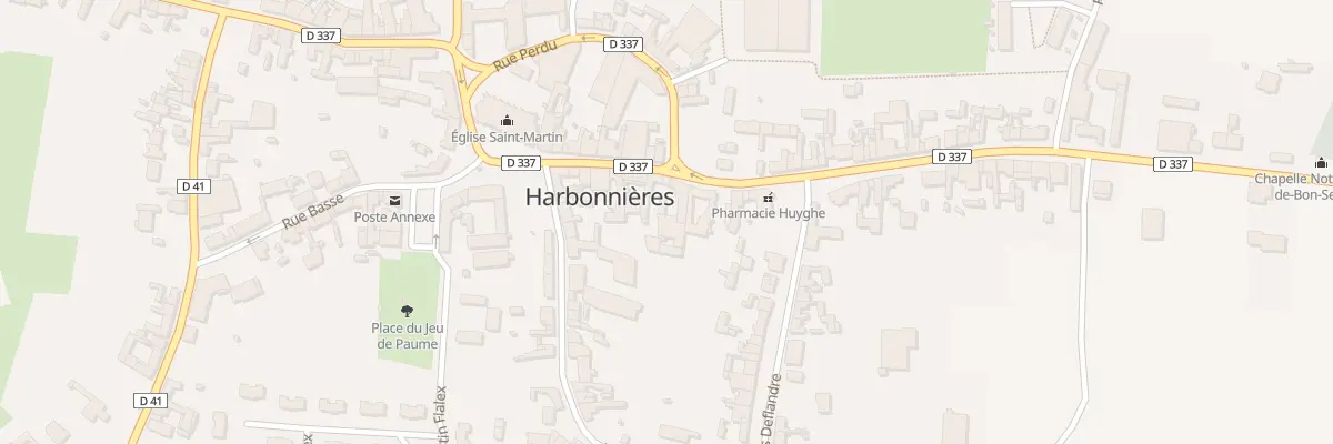 Plan du 14 Rue de Lihons à Harbonnières