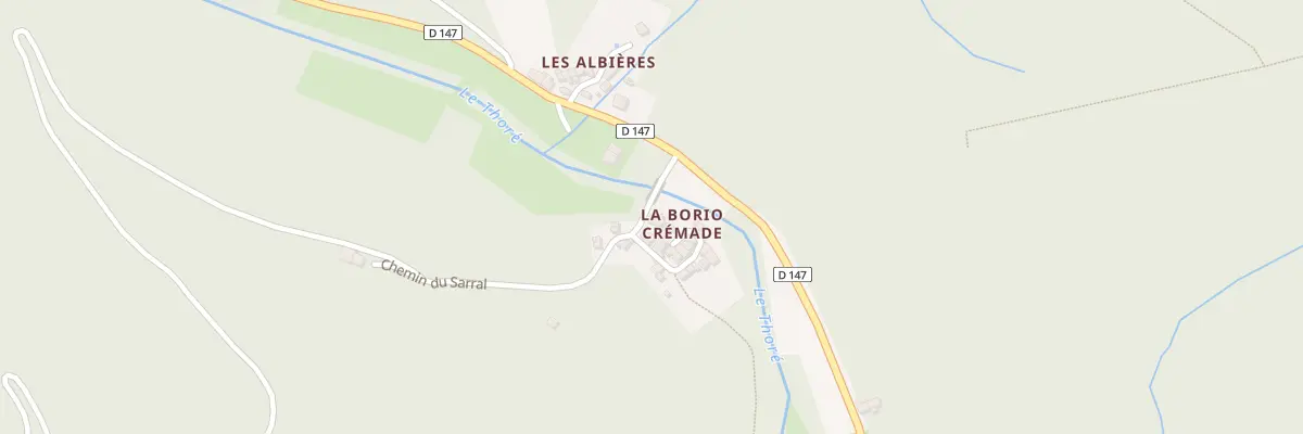 Plan du 5141 La Borie Cremade à Verreries-de-Moussans