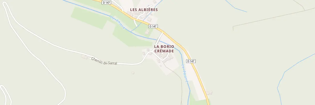 Plan du 902F La Borie Cremade à Verreries-de-Moussans