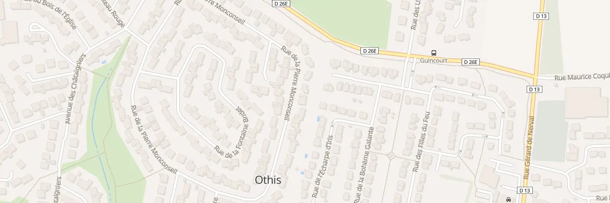 Plan du 72 Rue de la Pierre Mon Conseil à Othis