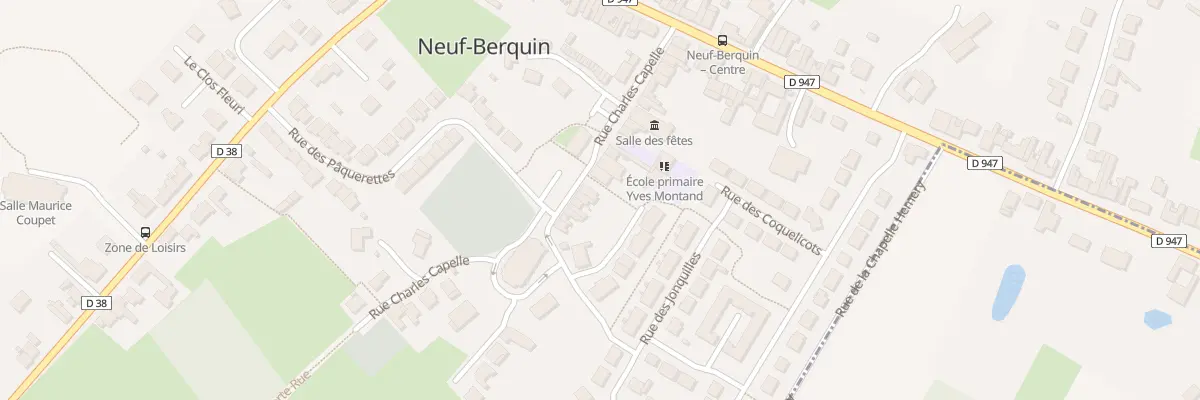 Plan du 21 Rue Charles Capelle à Neuf-Berquin
