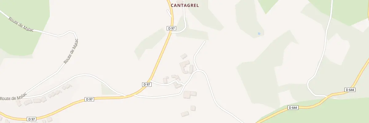 Plan du 5209 Cantagrel au Nayrac