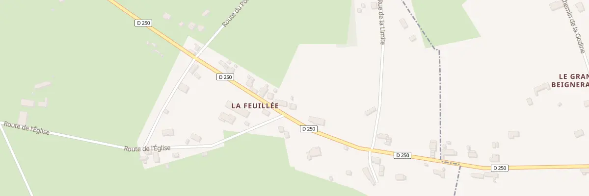 Plan du 53 Rte de Saint Bonnet de Troncai à Braize