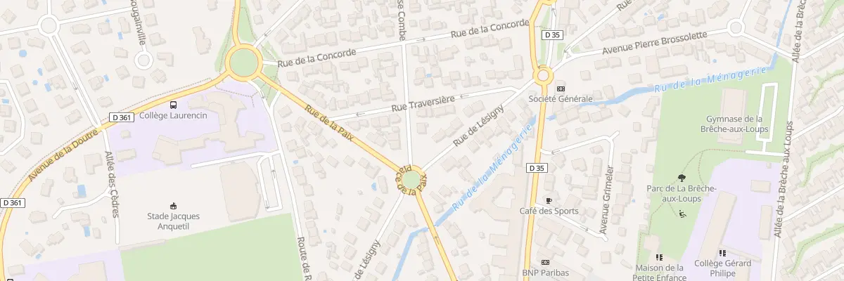 Plan du 22B Rue Alphonse Combe à Ozoir-la-Ferrière