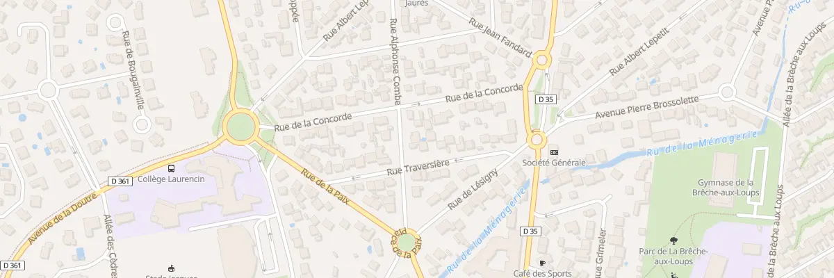 Plan du 24B Rue Alphonse Combe à Ozoir-la-Ferrière