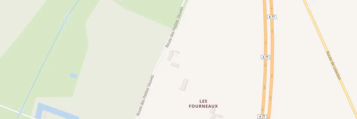 Plan du 10 Les Fourneaux à Vimory