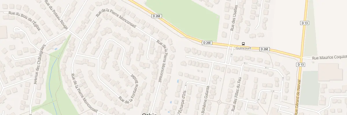 Plan du 76 Rue de la Pierre Mon Conseil à Othis
