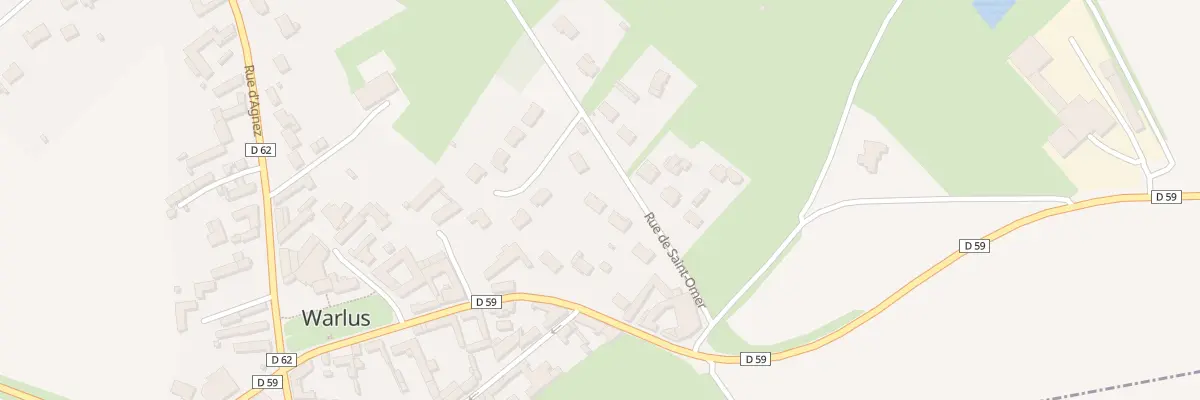 Plan du 3 Rue de St Omer à Warlus