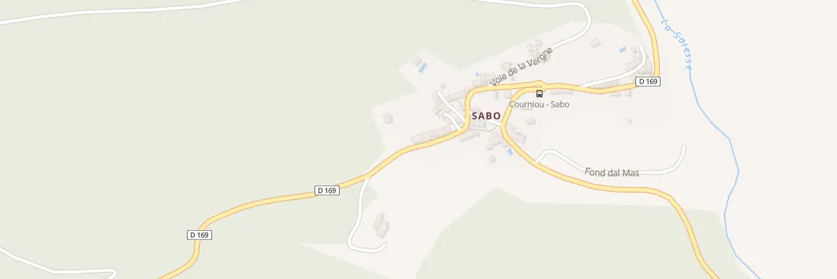 Plan du 5104 Sabo à Courniou