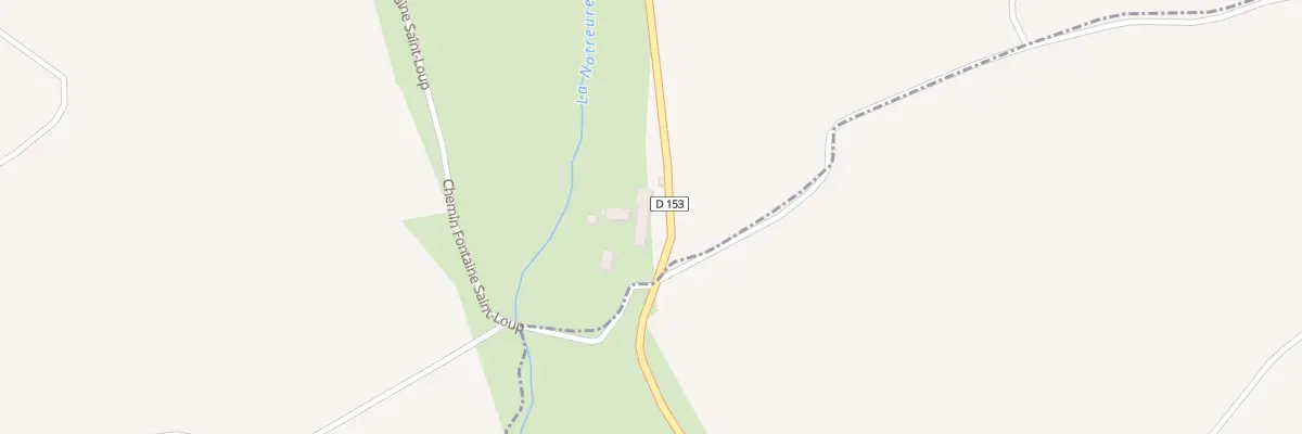 Plan du 976 Rte de Pierrefitte à Cernoy-en-Berry