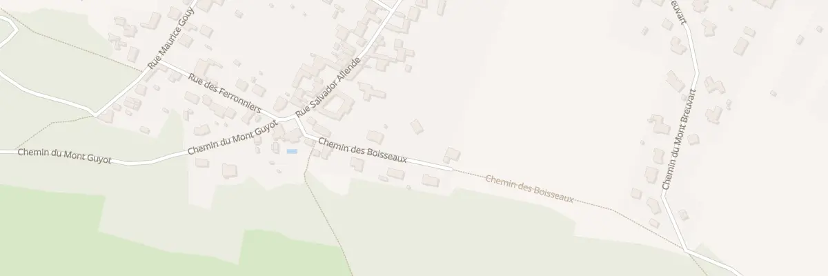 Plan du 7 Rue des Boisseaux à Bouvigny-Boyeffles