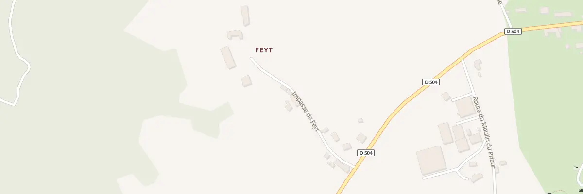 Plan du 5144 Feyt à Saint-Symphorien-de-Thénières