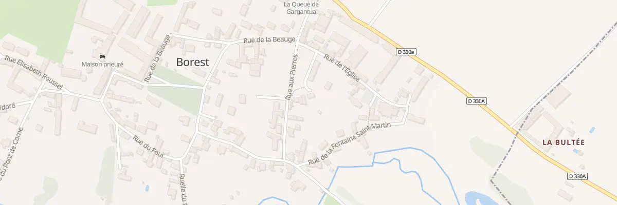 Plan du 5 Rue de l’Ecole à Borest