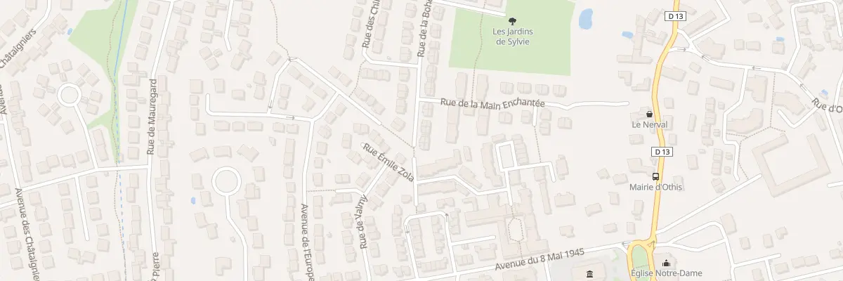 Plan du 4 Rue de la Bohême Galante à Othis