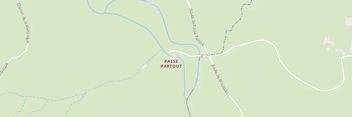 Plan du 5450 Passe Partout à Mur-de-Barrez