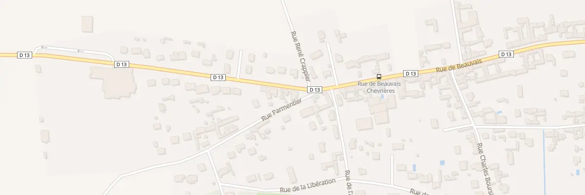 Plan du 713 Rue de Beauvais à Chevrières