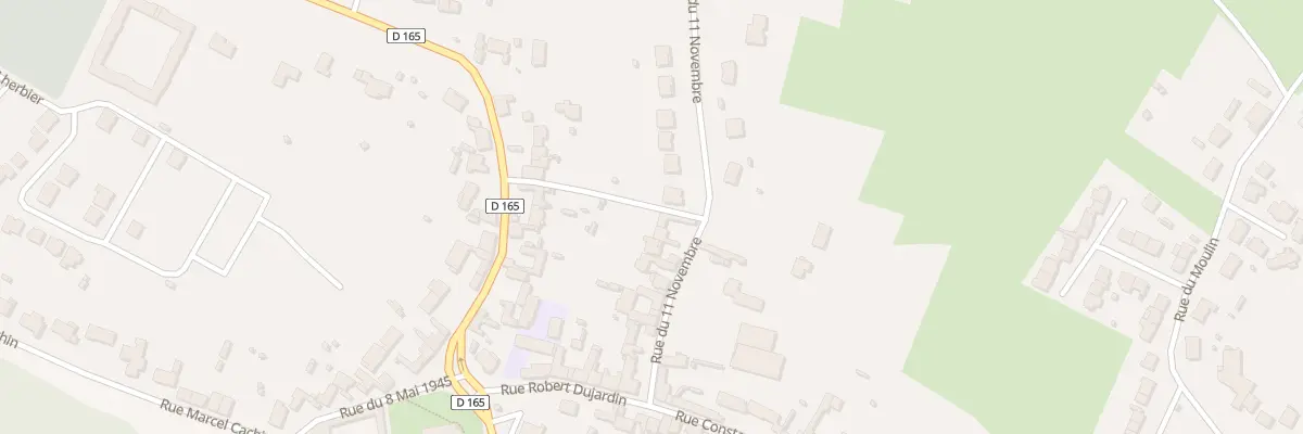 Plan du 15 Rue du 11 Novembre à Bouvigny-Boyeffles
