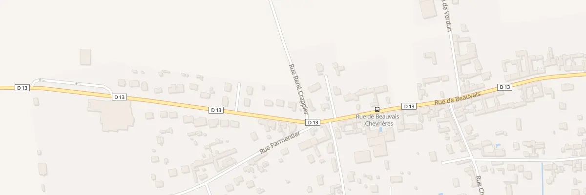 Plan du 710 Rue de Beauvais à Chevrières