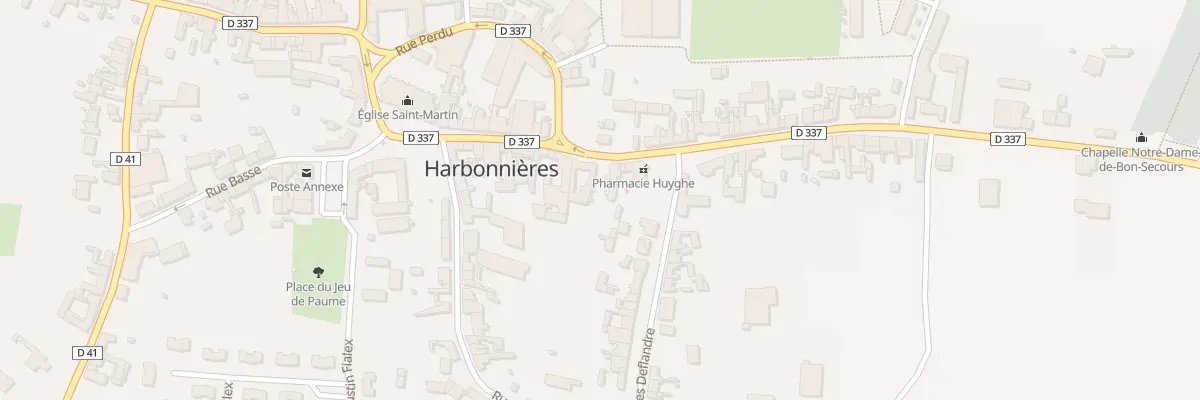 Plan du 18 Rue de Lihons à Harbonnières