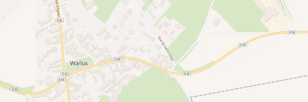 Plan du 7 Rue de St Omer à Warlus