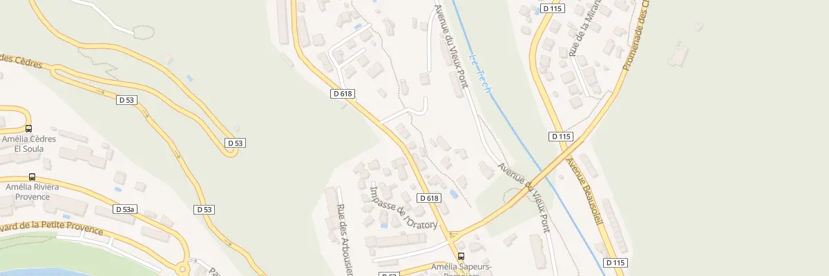 Plan du 8 Rte du Col du Fourtou à Amélie-les-Bains-Palalda